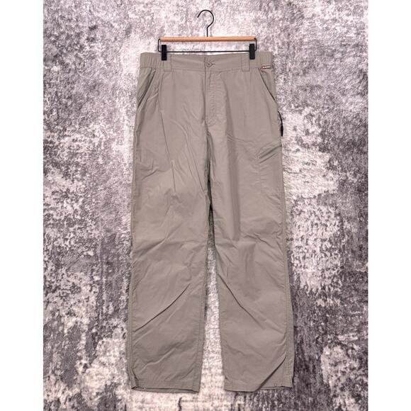 Simms Fishing Pants Large Mens Nylon 32 in Length - Picture 1 of 7
